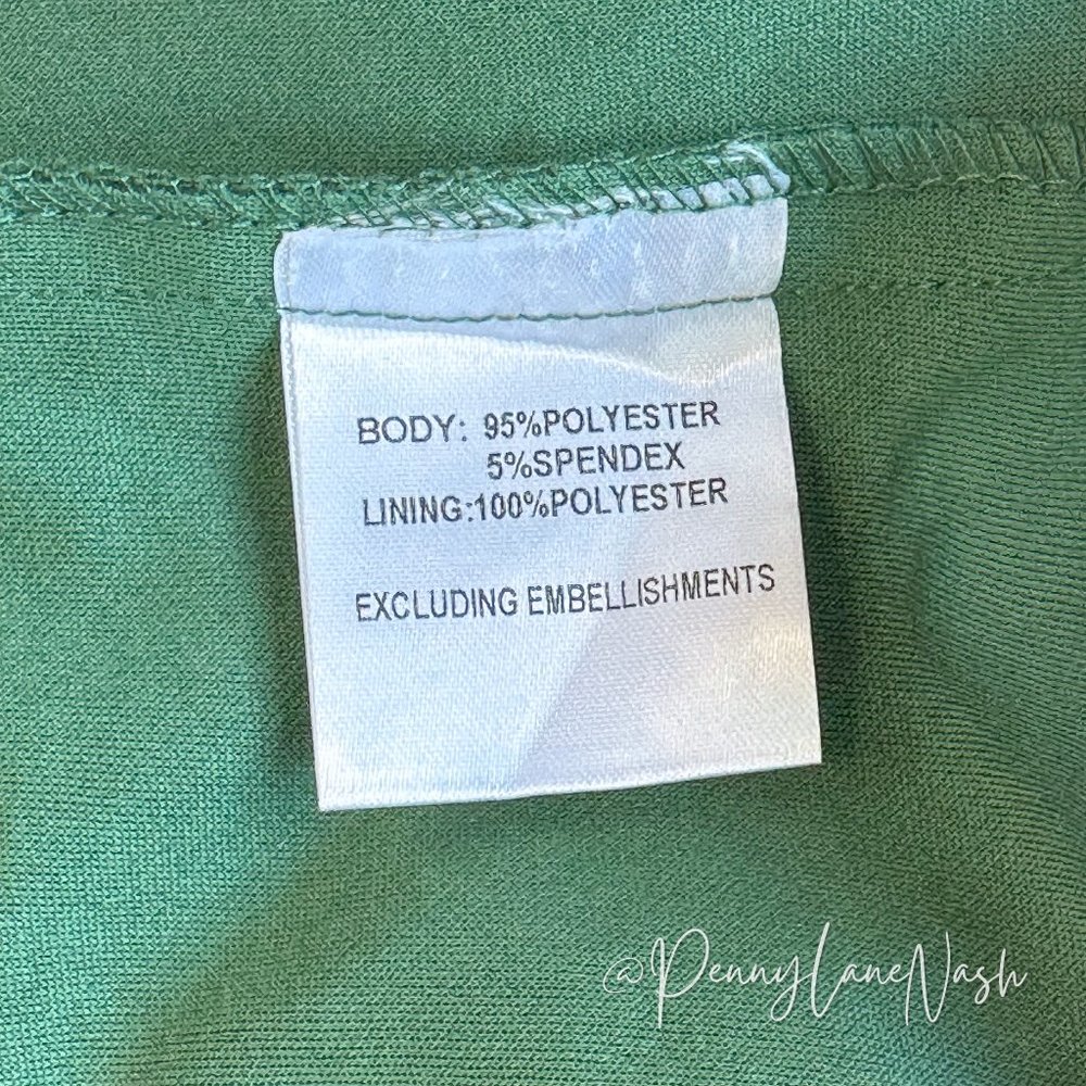 Hello Molly Caruso Ruffle One Shoulder Bodycon Dress Green - Picture 12 of 13